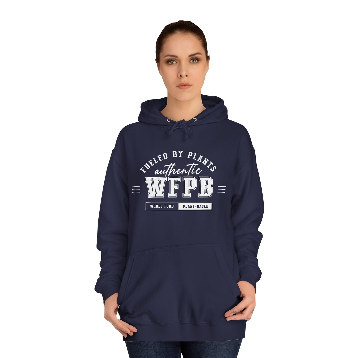 Fueled By Plants, Authentic WFPB | Vegan Unisex Hoodie