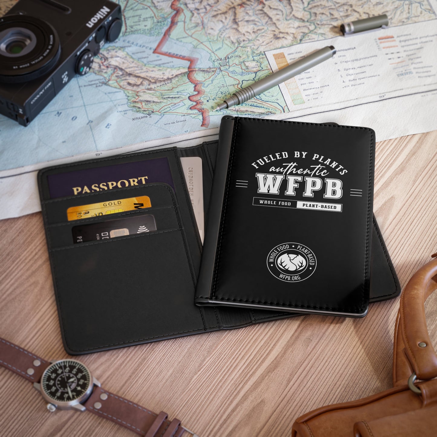 Fueled By Plants, Authentic WFPB Passport Cover