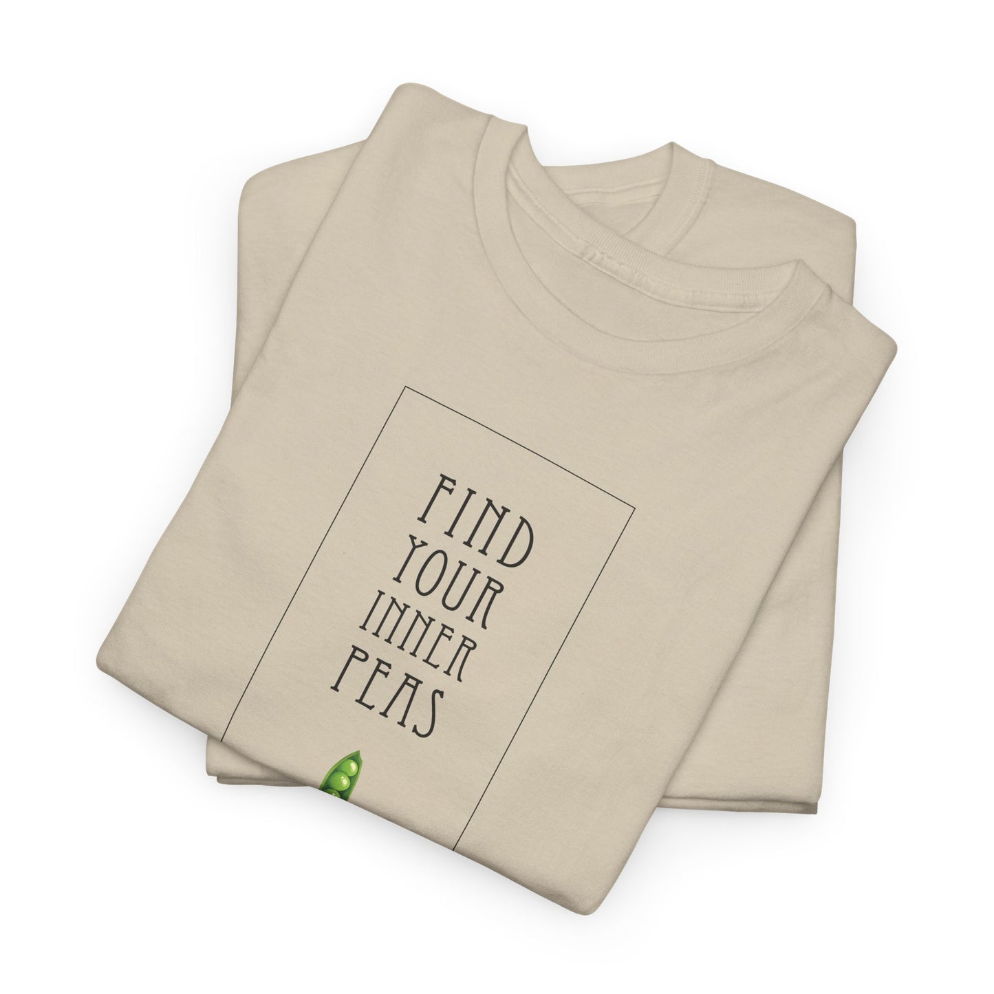 Find Your Inner Peas | Unisex 100% Heavy Cotton Tee