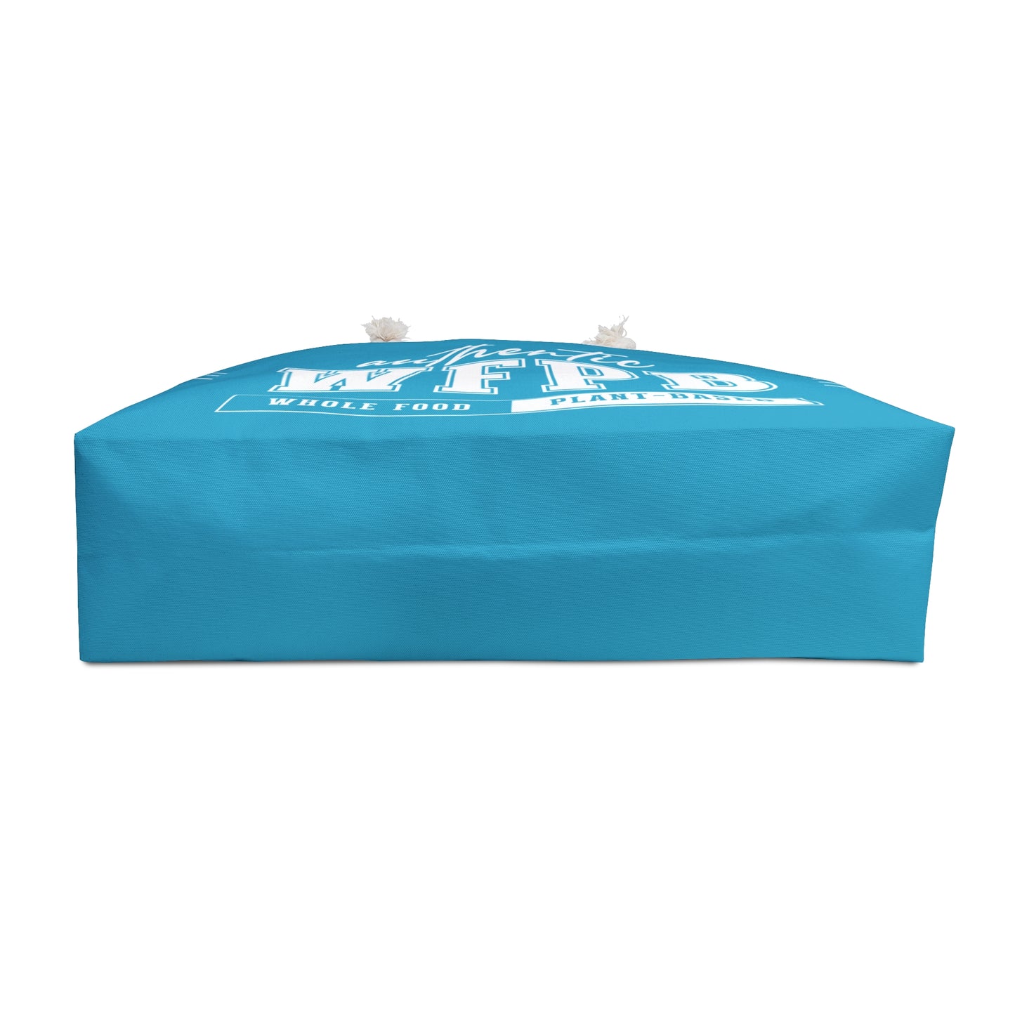 Authentic WFPB, Whole Food Plant-based | Turquoise Weekender Bag