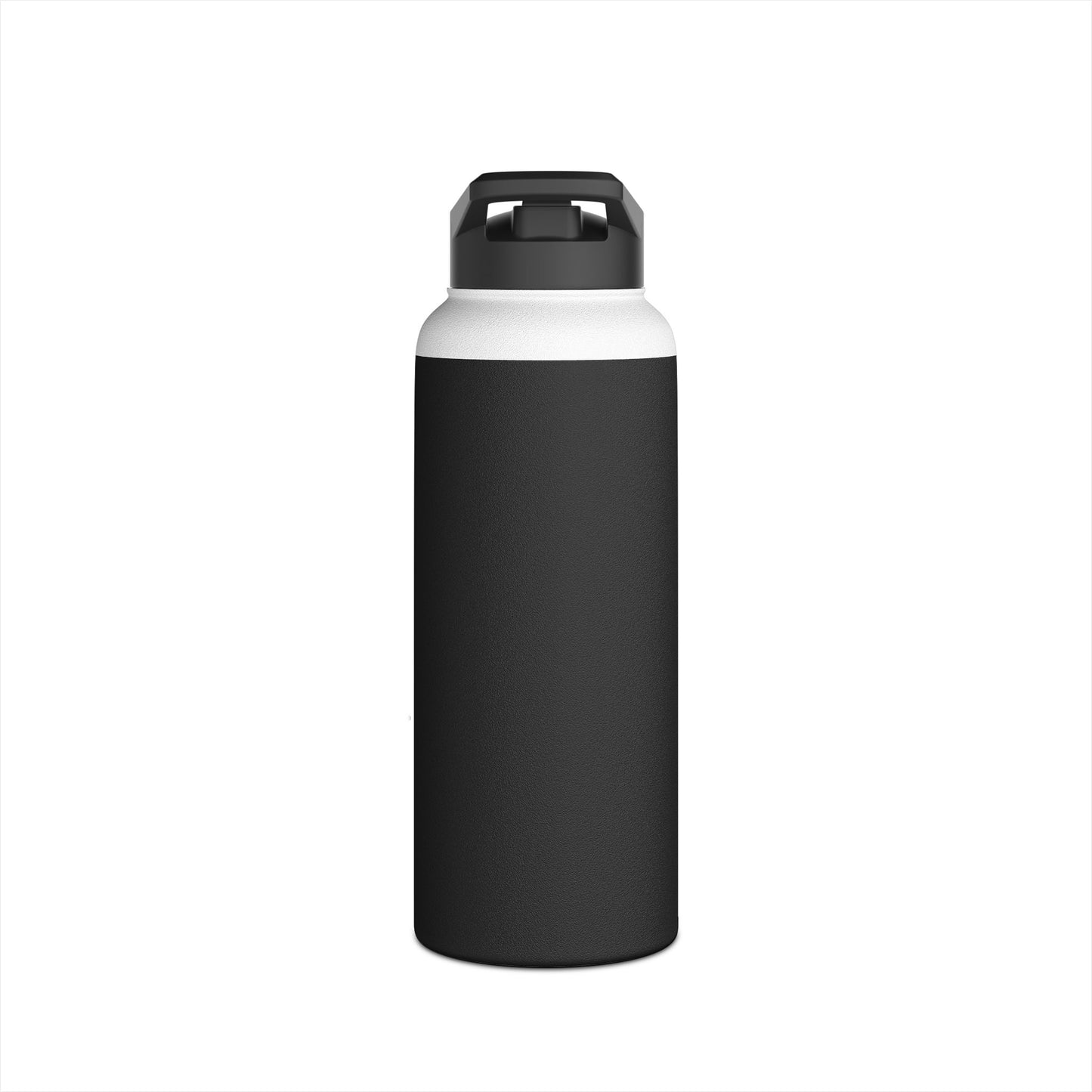 Fueled By Plants, Authentic WFPB | Stainless Steel Water Bottle, Standard Lid