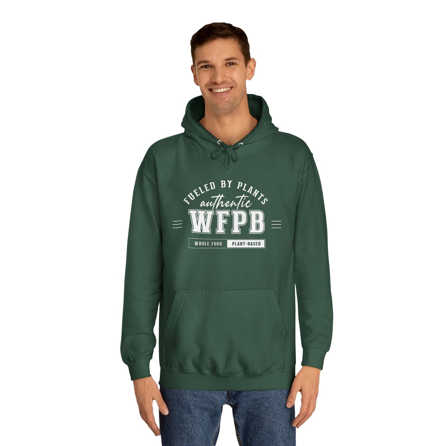 Fueled By Plants, Authentic WFPB | Vegan Unisex Hoodie
