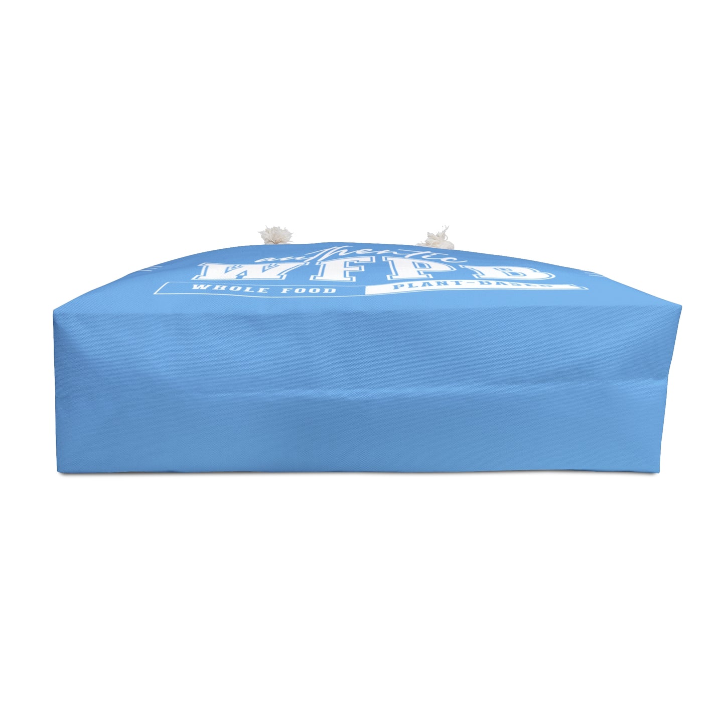 Authentic WFPB, Whole Food Plant-based | Light Blue Weekender Bag