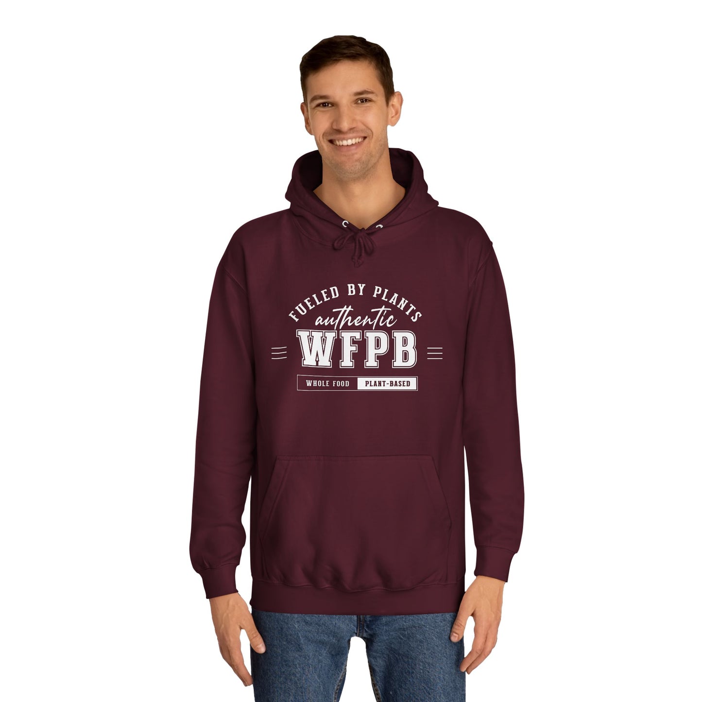 Fueled By Plants, Authentic WFPB | Vegan Unisex Hoodie