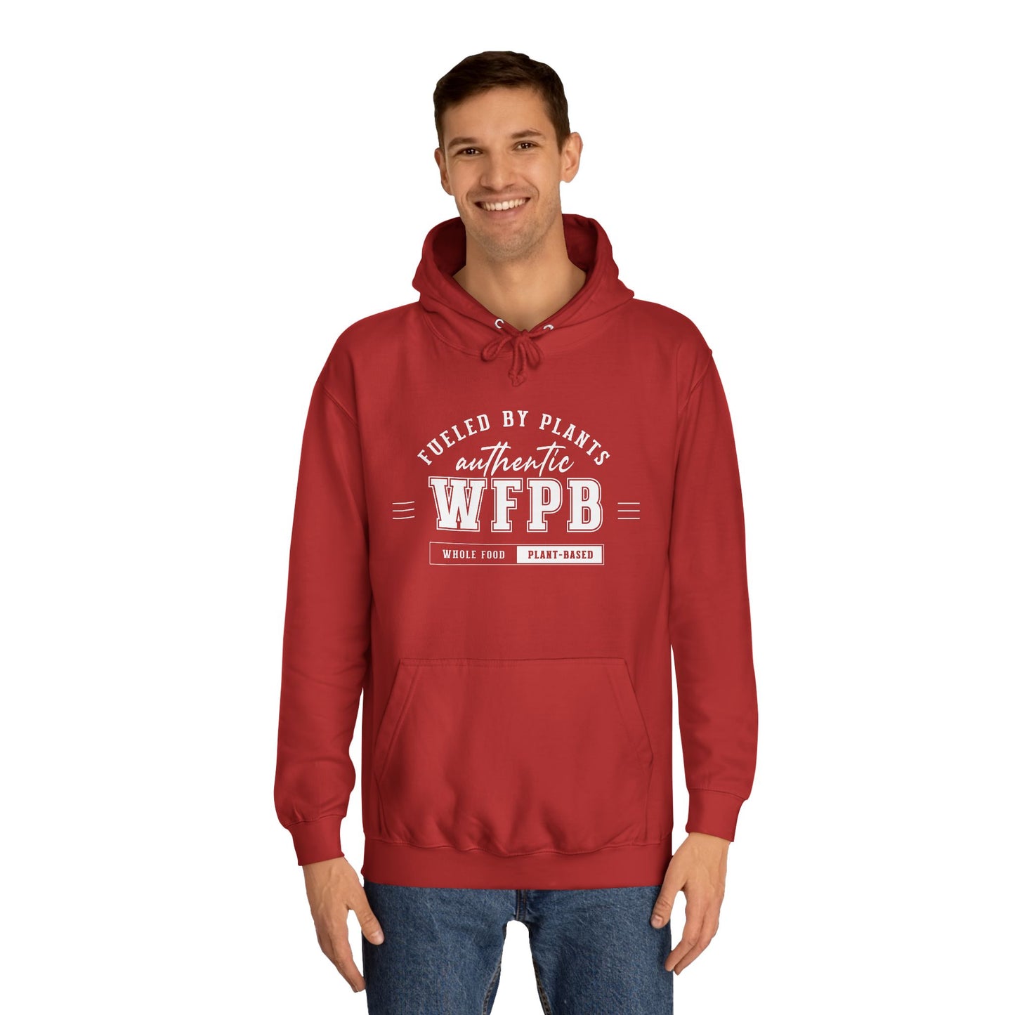 Fueled By Plants, Authentic WFPB | Vegan Unisex Hoodie
