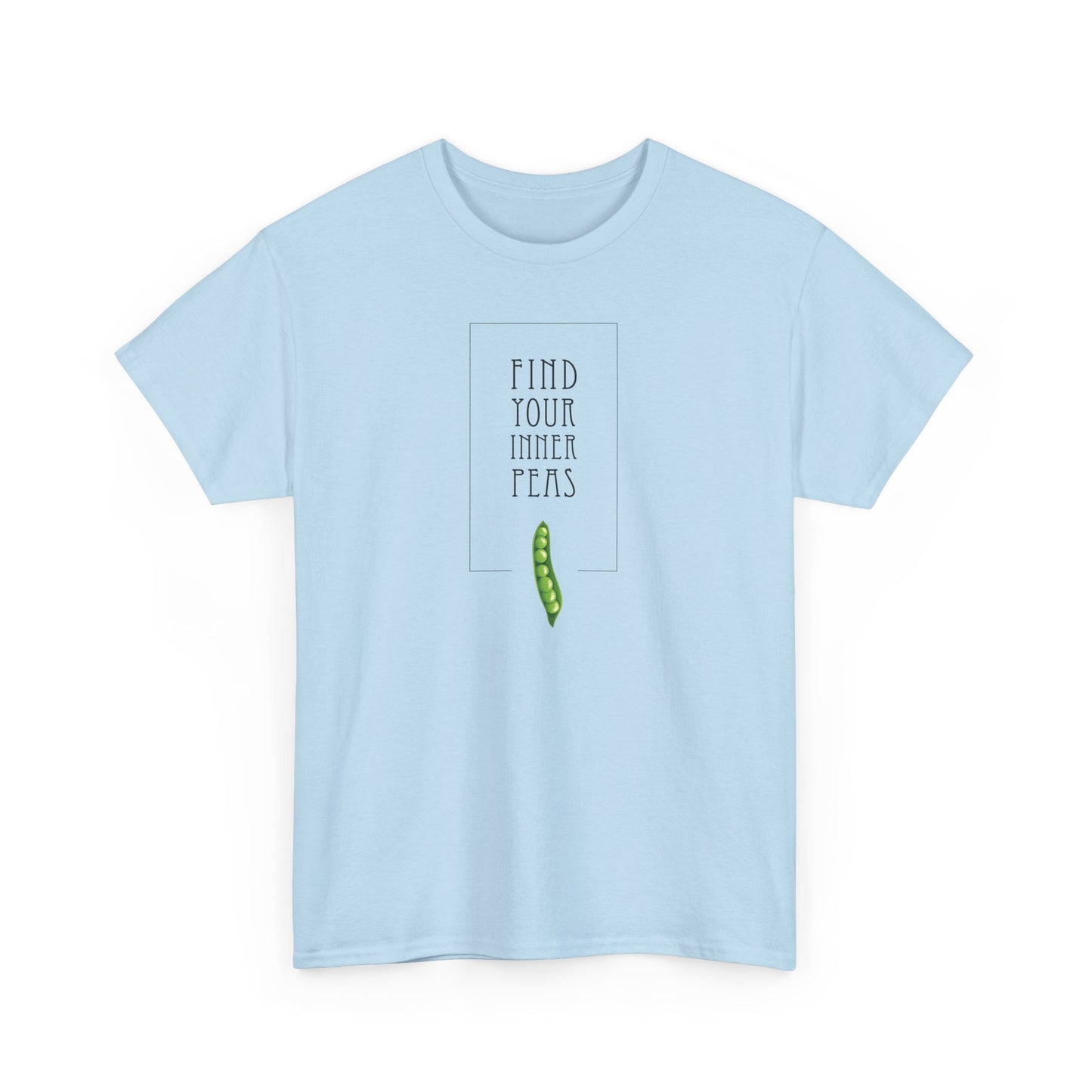Find Your Inner Peas | Unisex 100% Heavy Cotton Tee