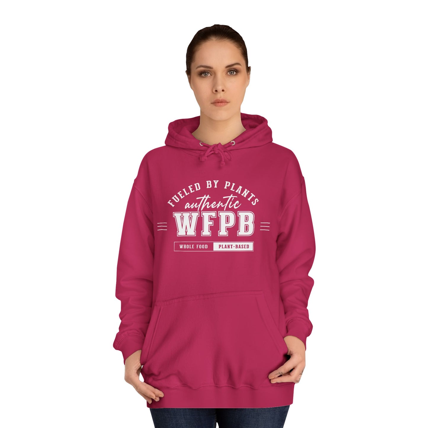 Fueled By Plants, Authentic WFPB | Vegan Unisex Hoodie