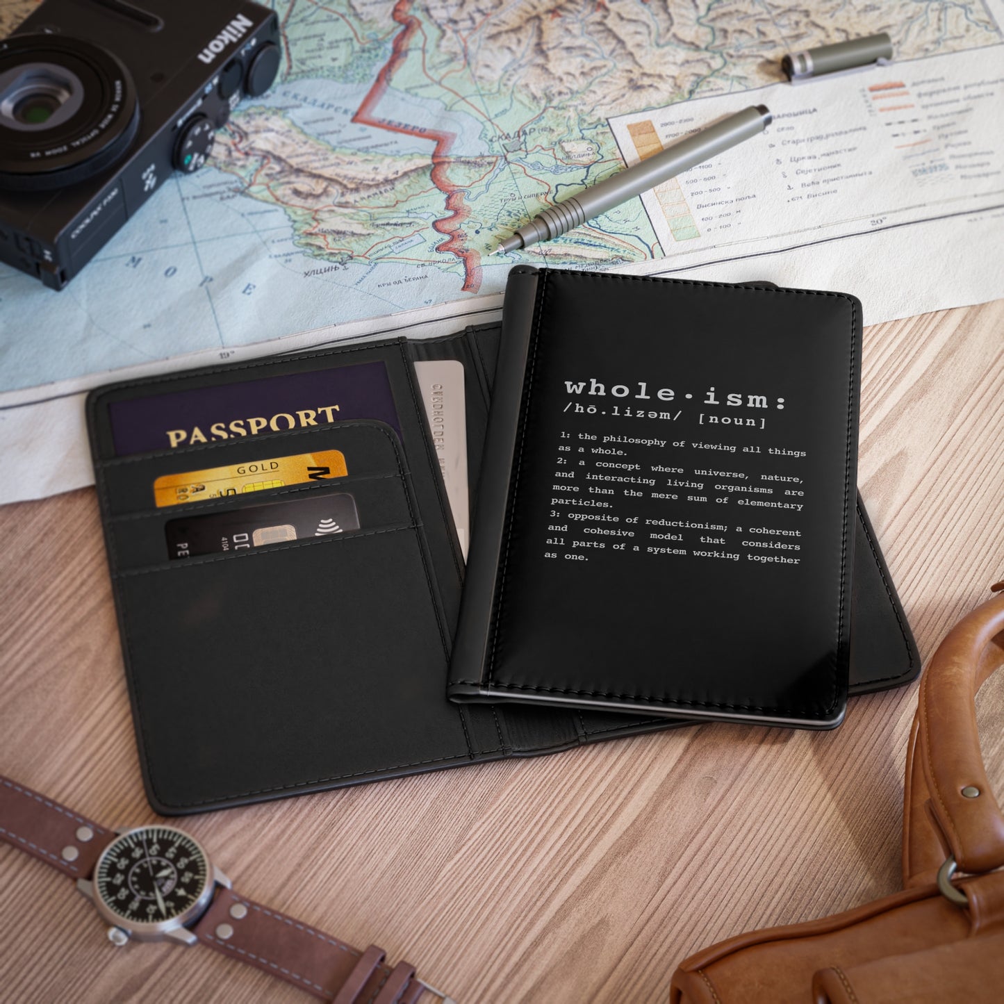 Whole-ism | Vegan Passport Cover