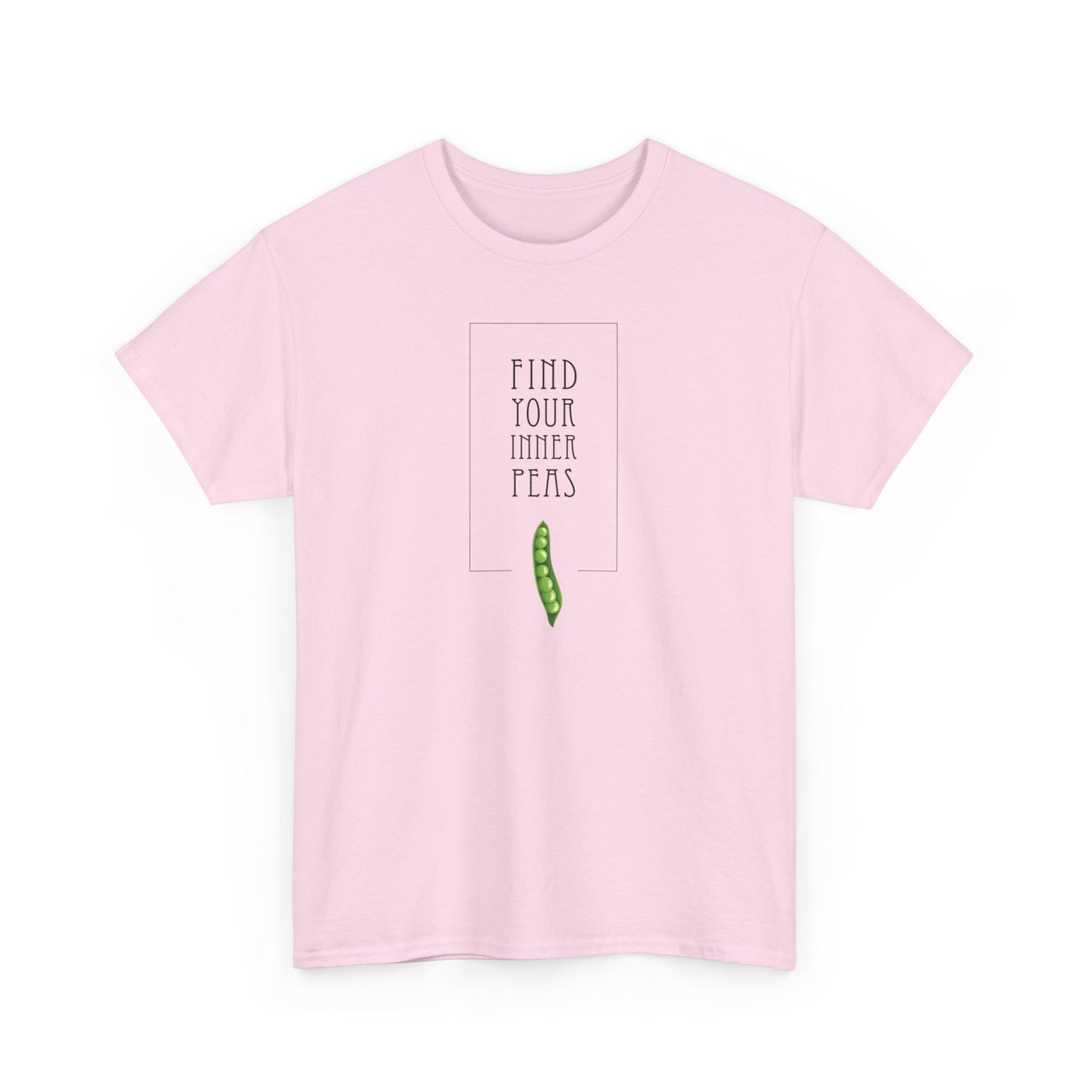 Find Your Inner Peas | Unisex 100% Heavy Cotton Tee
