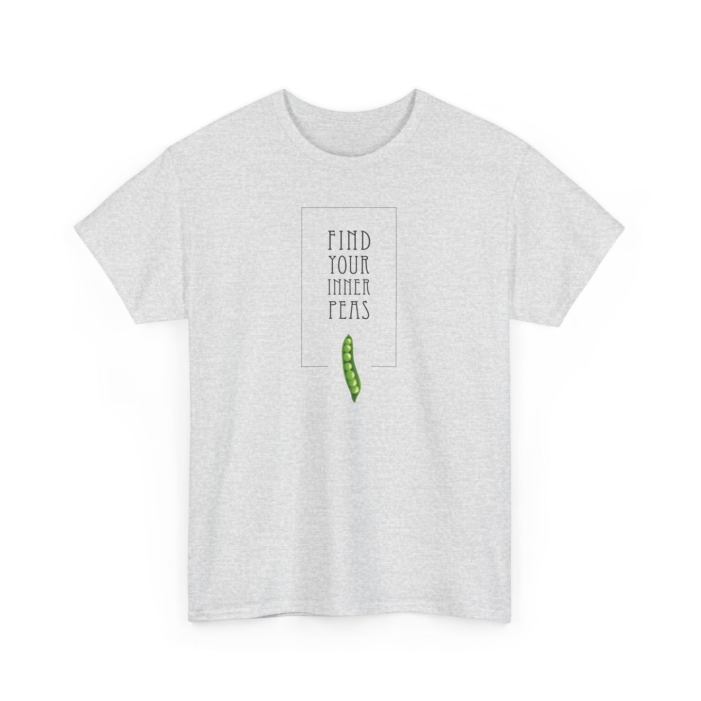 Find Your Inner Peas | Unisex 100% Heavy Cotton Tee