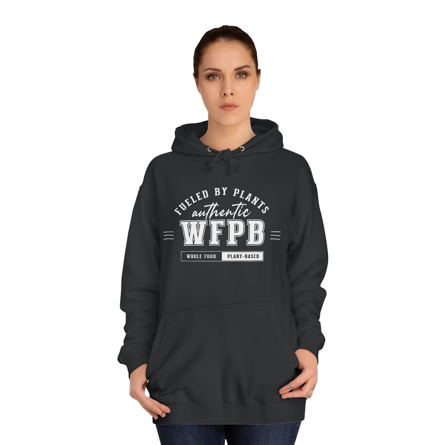 Fueled By Plants, Authentic WFPB | Vegan Unisex Hoodie