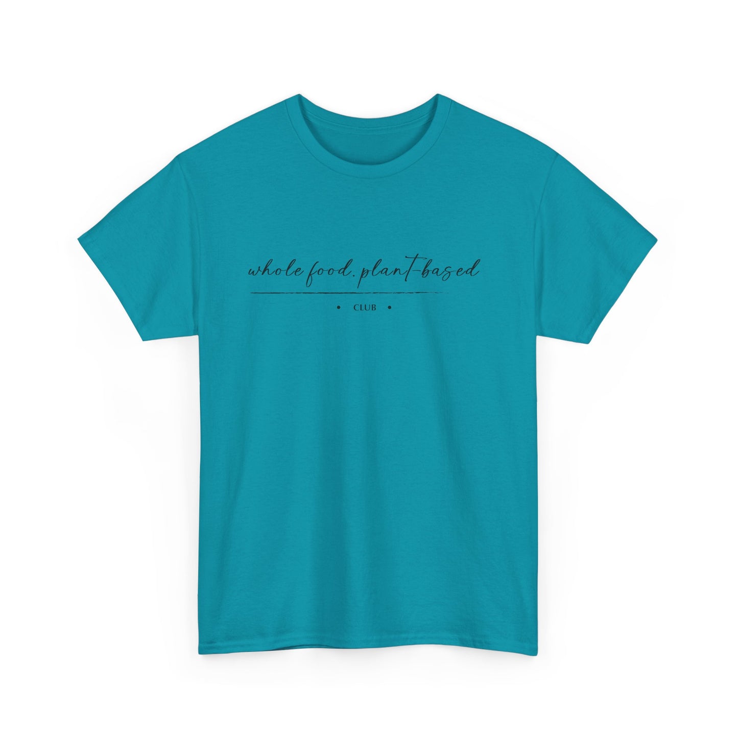 Whole Food, Plant-based Club | Unisex 100% Heavy Cotton Tee