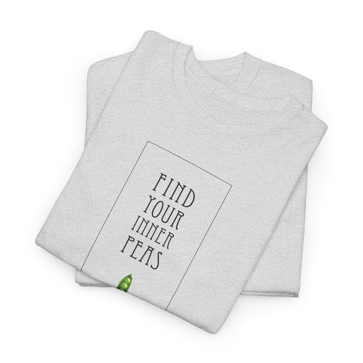 Find Your Inner Peas | Unisex 100% Heavy Cotton Tee