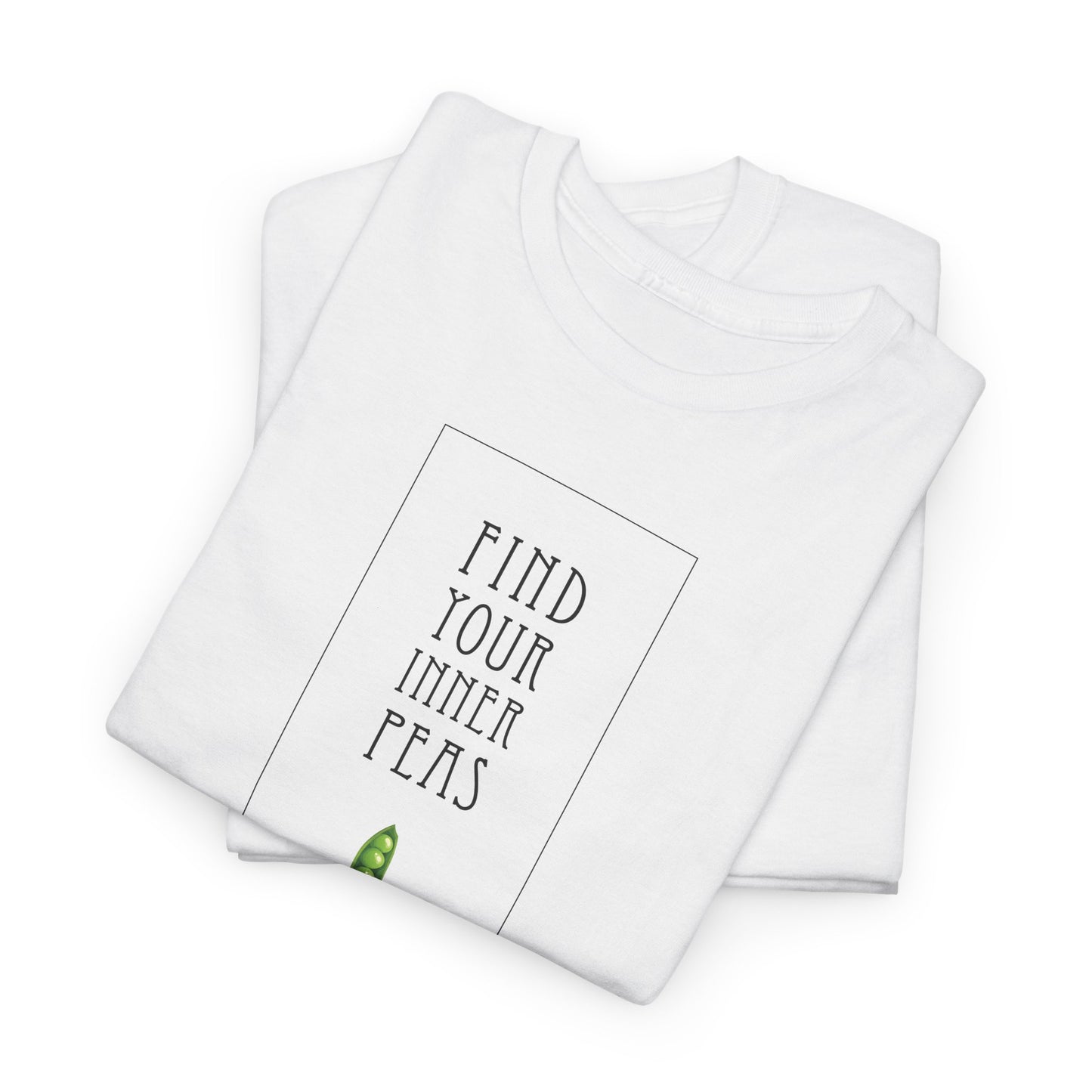 Find Your Inner Peas | Unisex 100% Heavy Cotton Tee