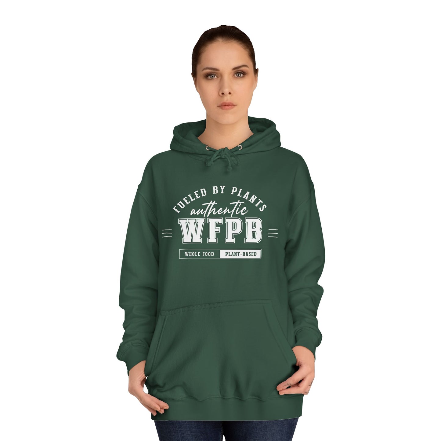 Fueled By Plants, Authentic WFPB | Vegan Unisex Hoodie