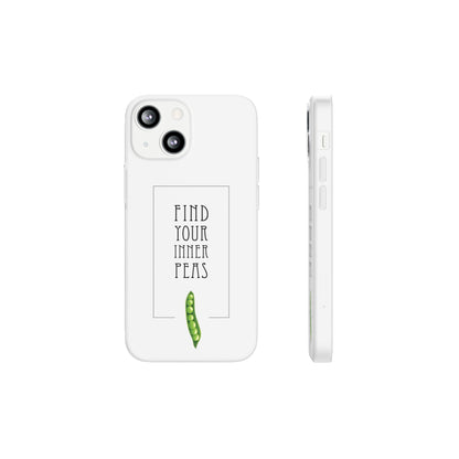 Find Your Inner Peas  |  Flexi Phone Case (Gift Packaging Available)