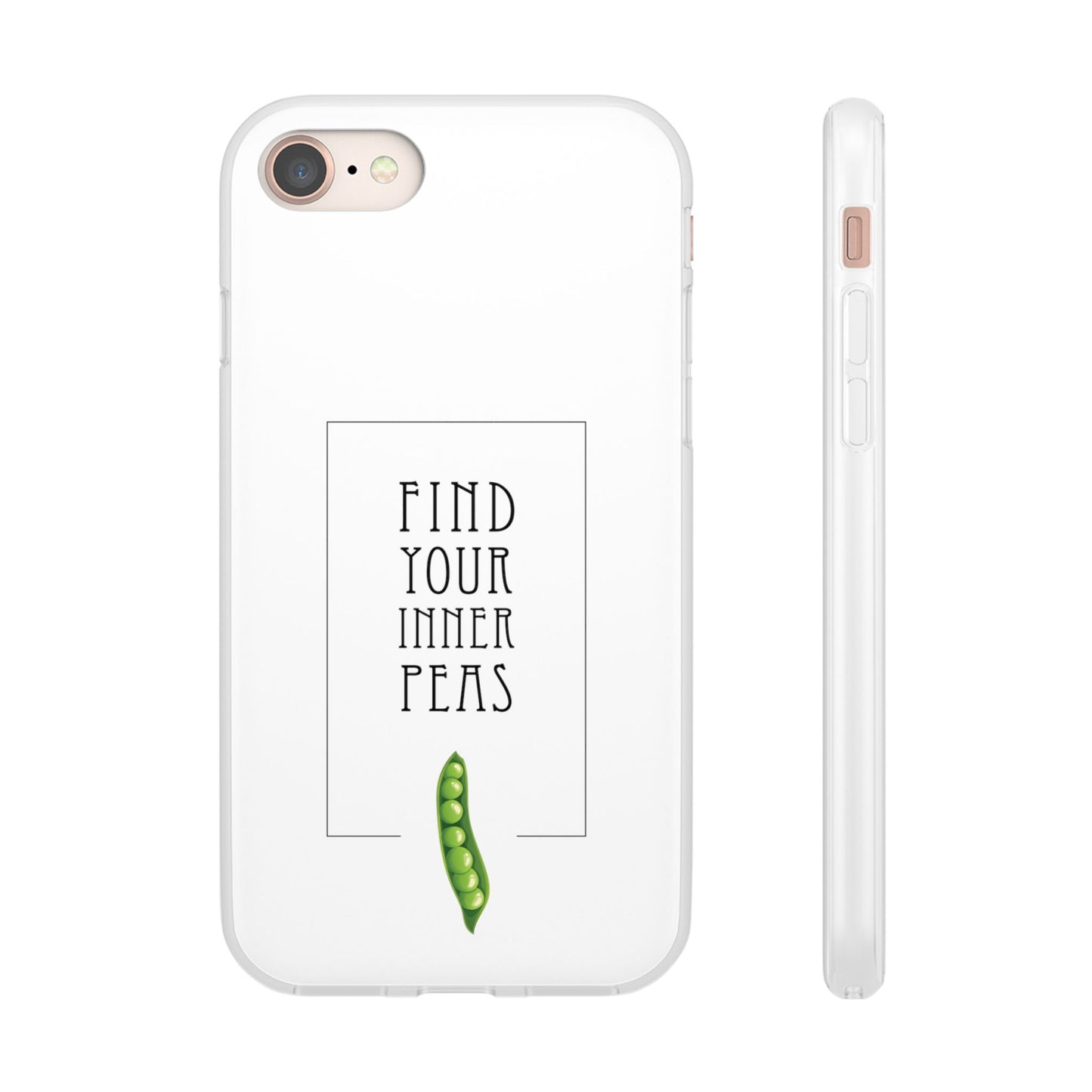 Find Your Inner Peas  |  Flexi Phone Case (Gift Packaging Available)