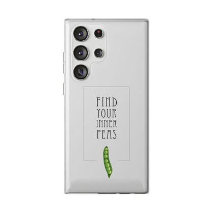 Find Your Inner Peas  |  Flexi Phone Case (Gift Packaging Available)