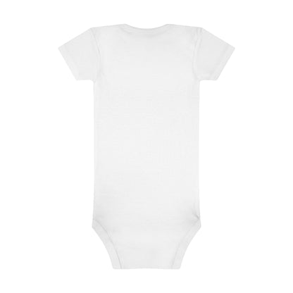 Cute Vegan Ghost  |  Onesie® 100% Certified Organic Cotton Baby Bodysuit