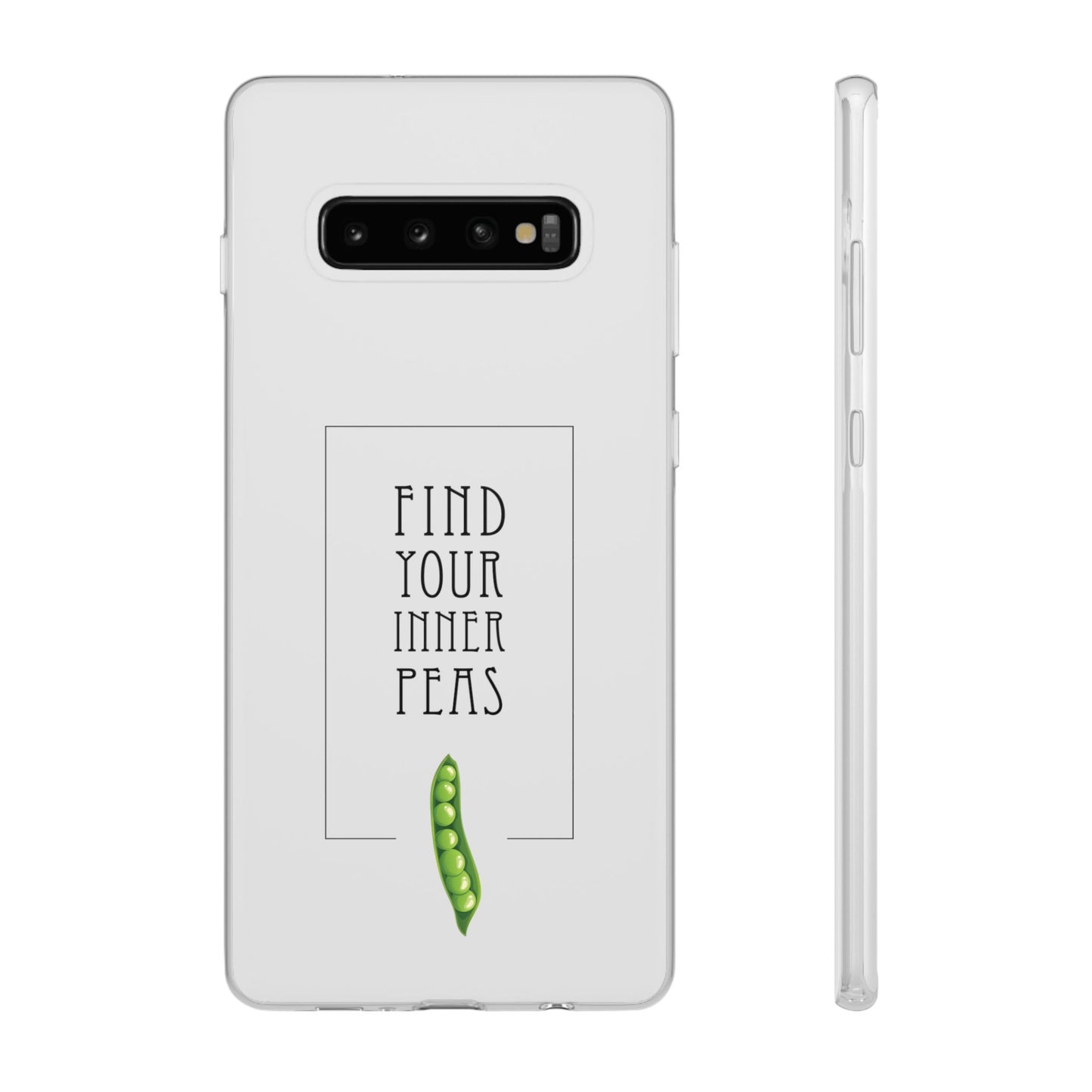 Find Your Inner Peas  |  Flexi Phone Case (Gift Packaging Available)