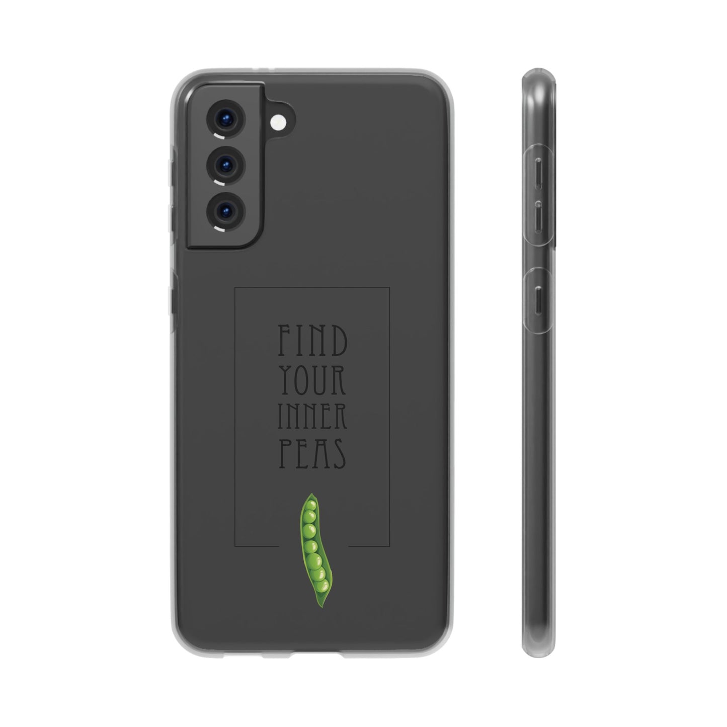 Find Your Inner Peas  |  Flexi Phone Case (Gift Packaging Available)