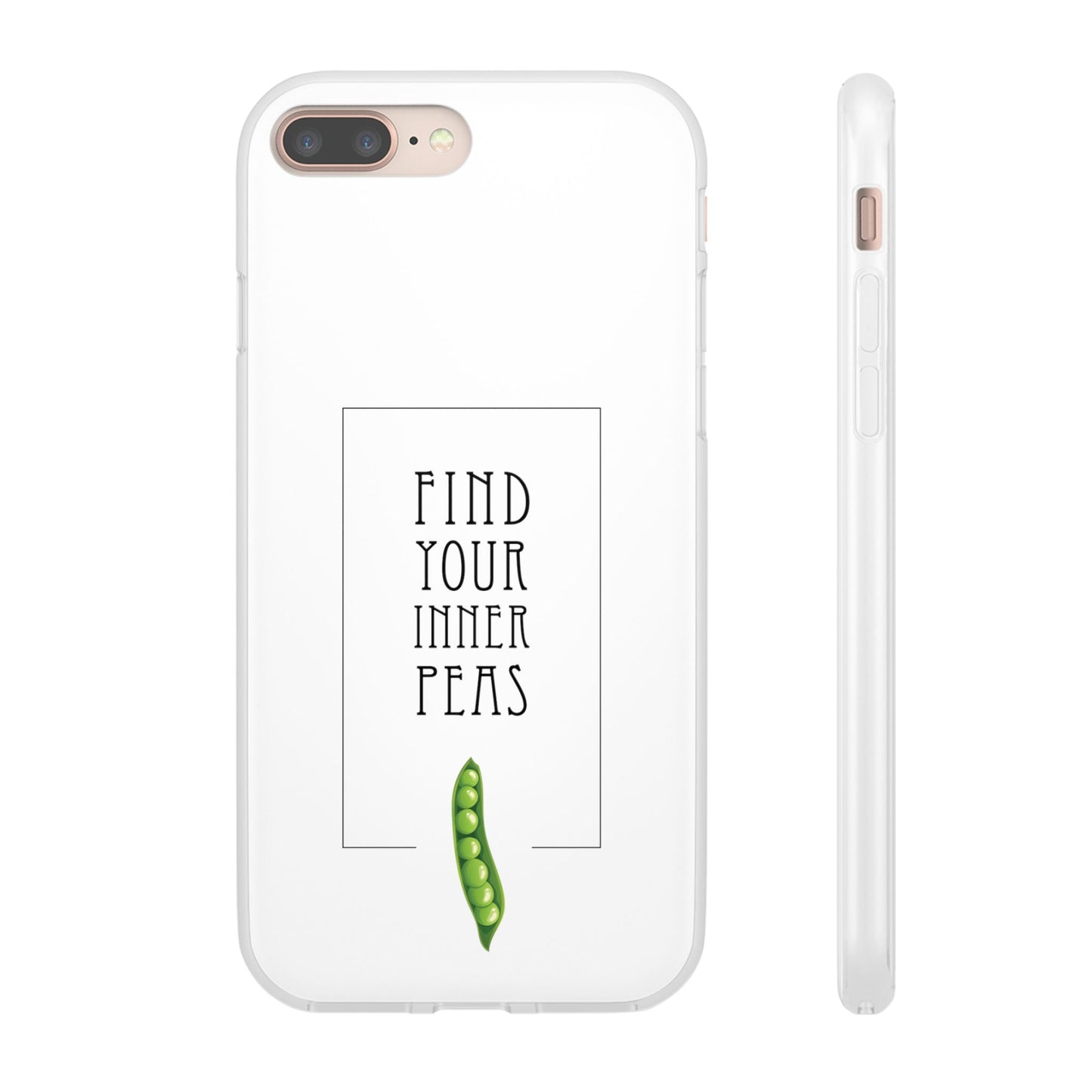 Find Your Inner Peas  |  Flexi Phone Case (Gift Packaging Available)