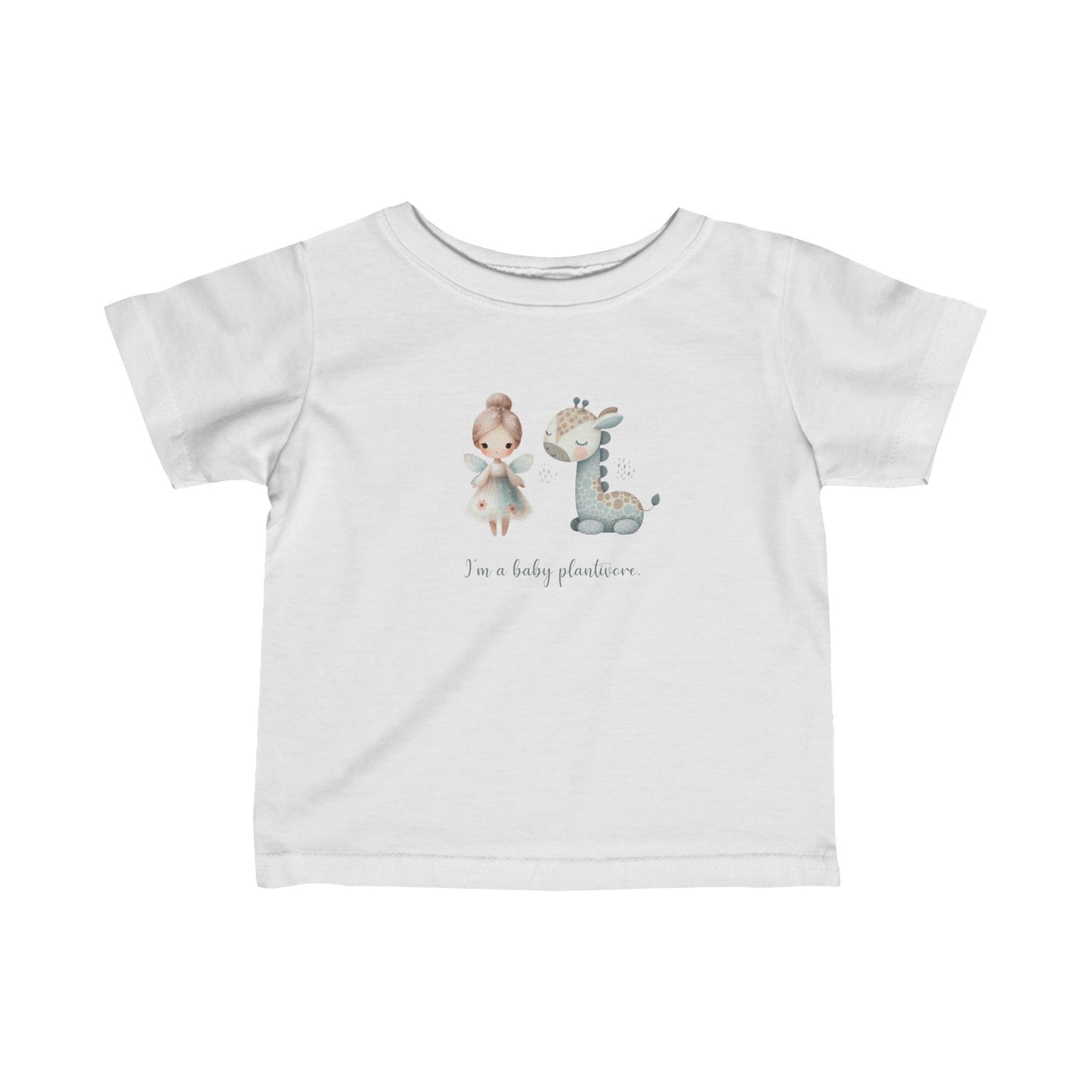 I'm a Baby Plantivore, Watercolor Art  |  Infant Fine Jersey Tee