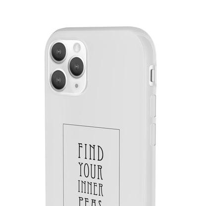 Find Your Inner Peas  |  Flexi Phone Case (Gift Packaging Available)