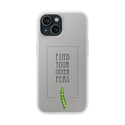 Find Your Inner Peas  |  Flexi Phone Case (Gift Packaging Available)