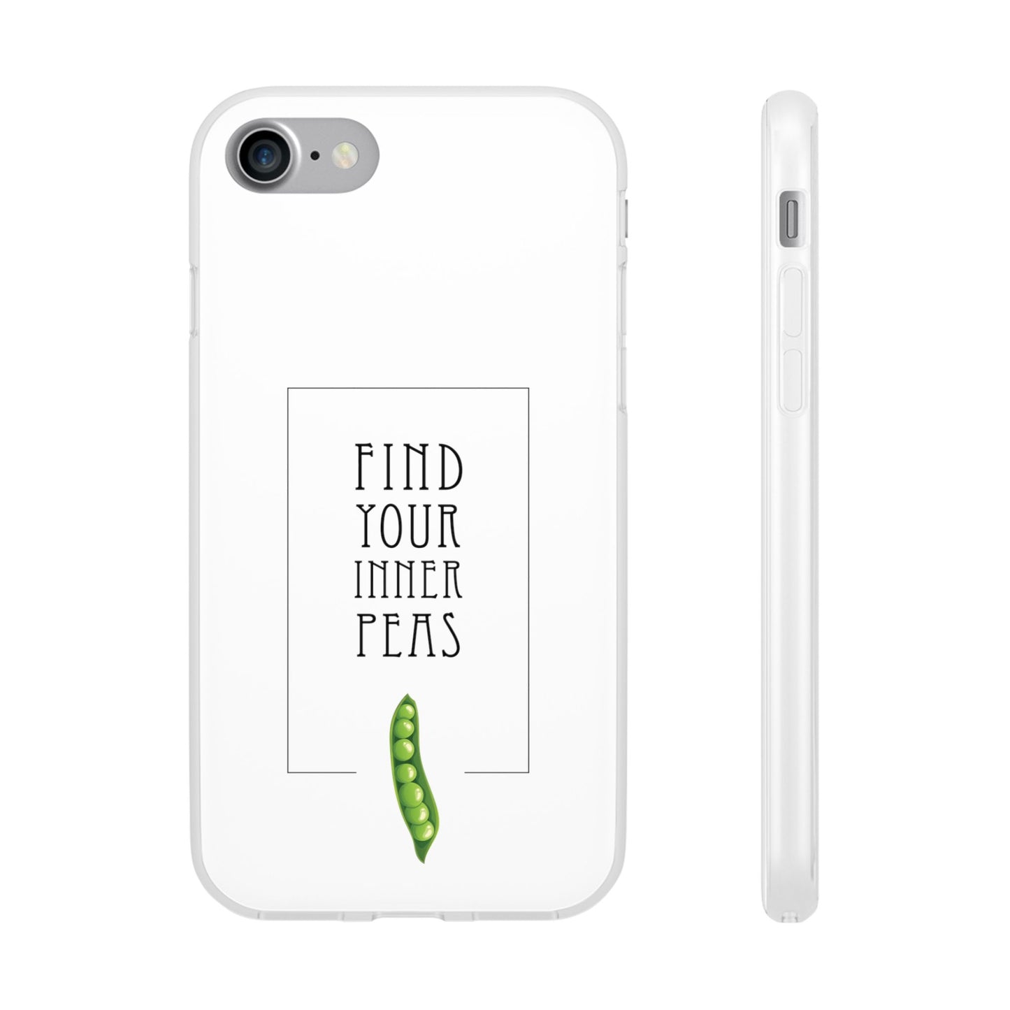 Find Your Inner Peas  |  Flexi Phone Case (Gift Packaging Available)