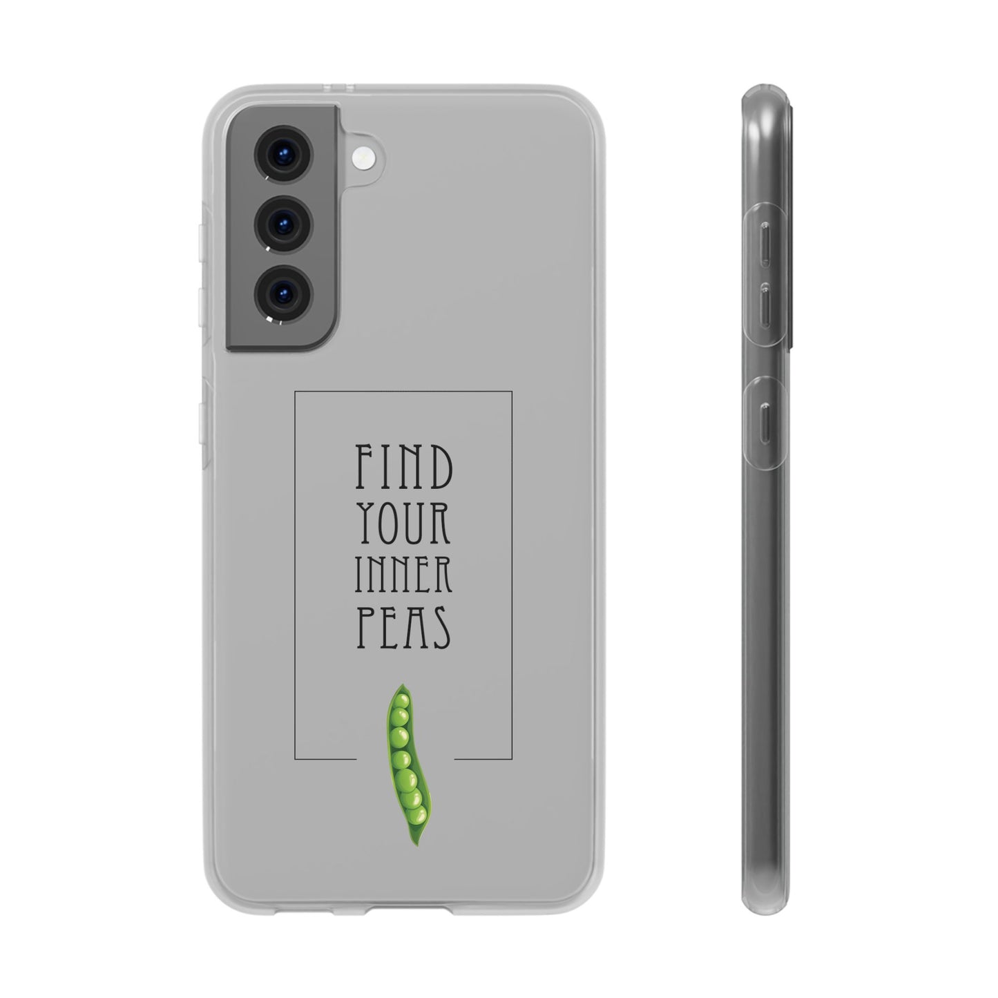 Find Your Inner Peas  |  Flexi Phone Case (Gift Packaging Available)