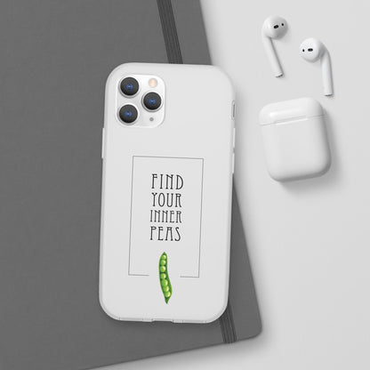 Find Your Inner Peas  |  Flexi Phone Case (Gift Packaging Available)