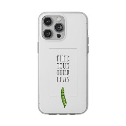 Find Your Inner Peas  |  Flexi Phone Case (Gift Packaging Available)