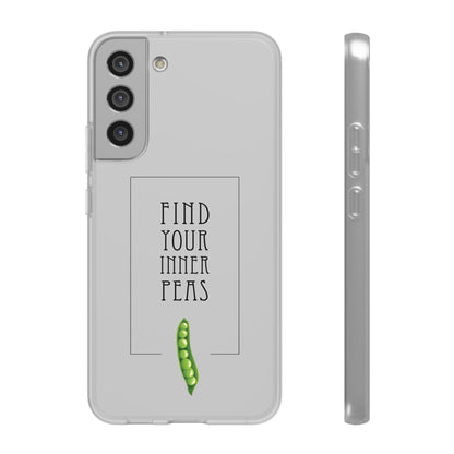 Find Your Inner Peas  |  Flexi Phone Case (Gift Packaging Available)