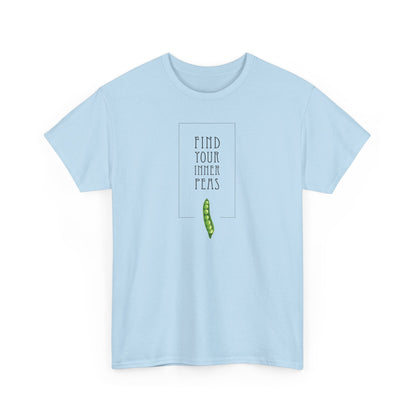 Find Your Inner Peas  |  Unisex 100% Heavy Cotton Tee