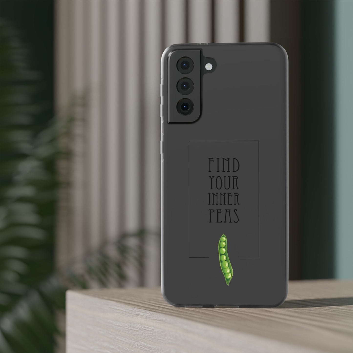 Find Your Inner Peas  |  Flexi Phone Case (Gift Packaging Available)