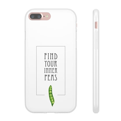 Find Your Inner Peas  |  Flexi Phone Case (Gift Packaging Available)