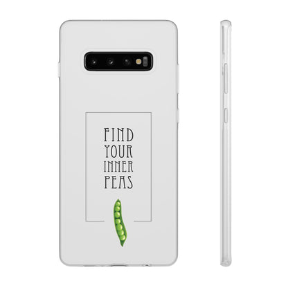 Find Your Inner Peas  |  Flexi Phone Case (Gift Packaging Available)