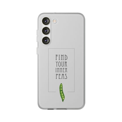 Find Your Inner Peas  |  Flexi Phone Case (Gift Packaging Available)