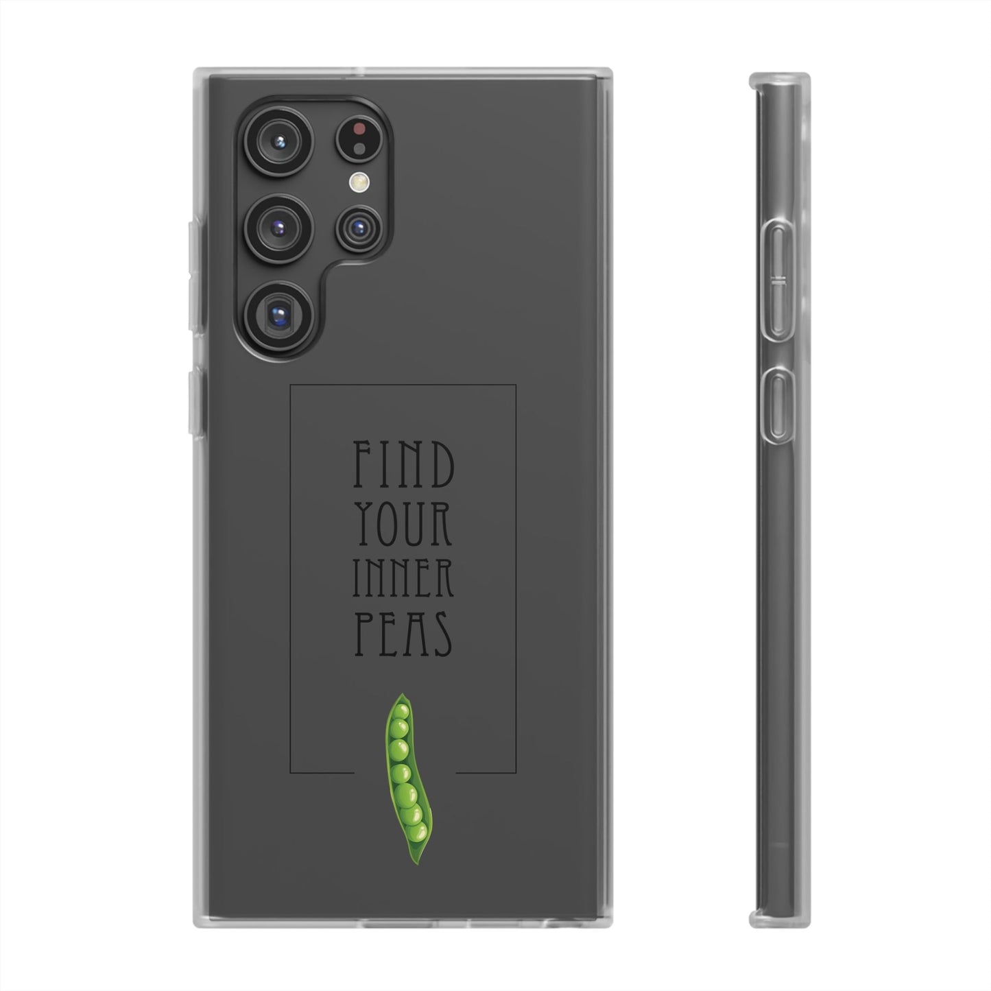 Find Your Inner Peas  |  Flexi Phone Case (Gift Packaging Available)