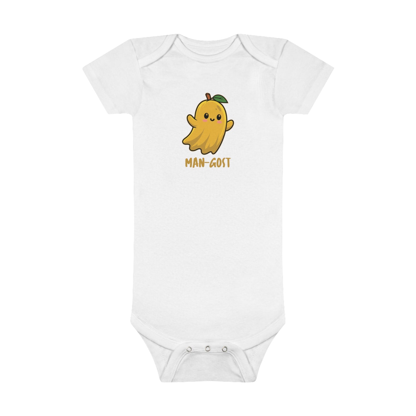 Mango Ghost  |  Onesie® 100% Certified Organic Cotton Baby Bodysuit