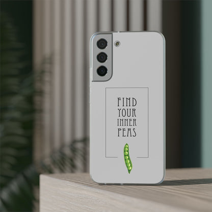 Find Your Inner Peas  |  Flexi Phone Case (Gift Packaging Available)