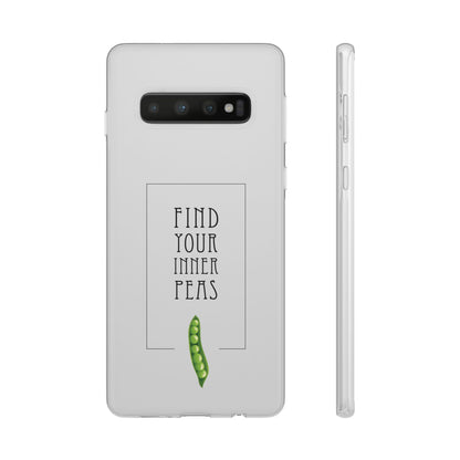 Find Your Inner Peas  |  Flexi Phone Case (Gift Packaging Available)