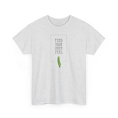 Find Your Inner Peas  |  Unisex 100% Heavy Cotton Tee