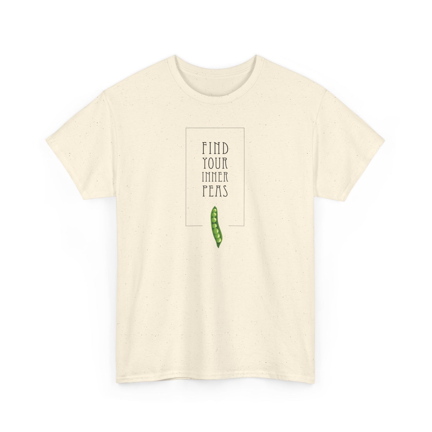 Find Your Inner Peas  |  Unisex 100% Heavy Cotton Tee