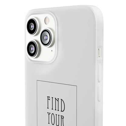 Find Your Inner Peas  |  Flexi Phone Case (Gift Packaging Available)