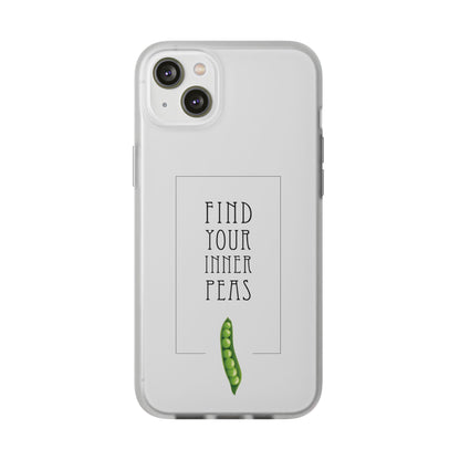 Find Your Inner Peas  |  Flexi Phone Case (Gift Packaging Available)