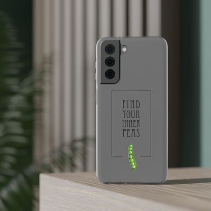 Find Your Inner Peas  |  Flexi Phone Case (Gift Packaging Available)