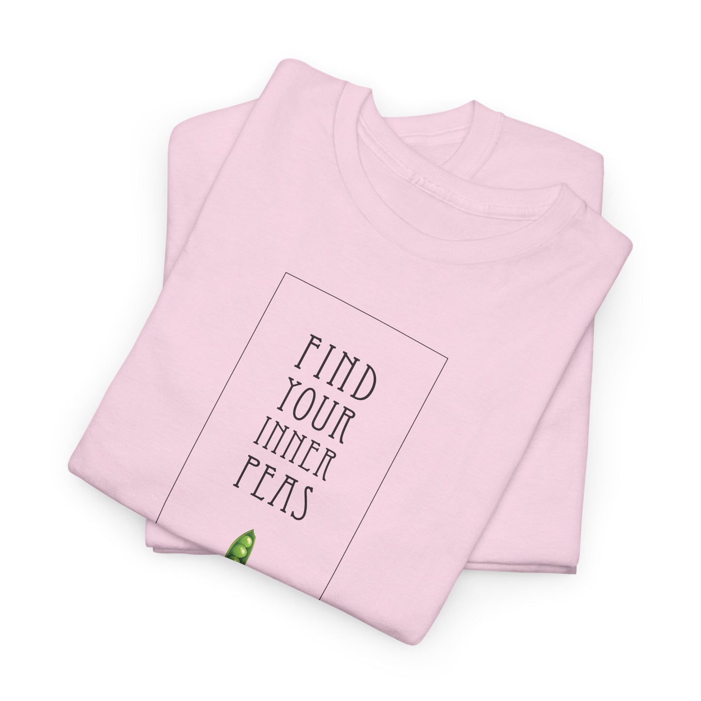 Find Your Inner Peas  |  Unisex 100% Heavy Cotton Tee