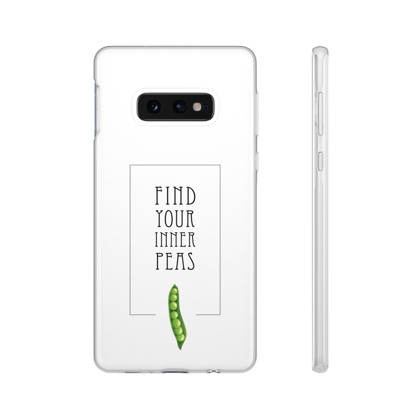 Find Your Inner Peas  |  Flexi Phone Case (Gift Packaging Available)